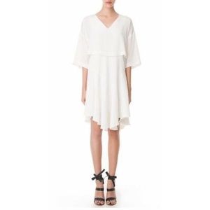 Tibi Katsu Jacquard Overlay Dress